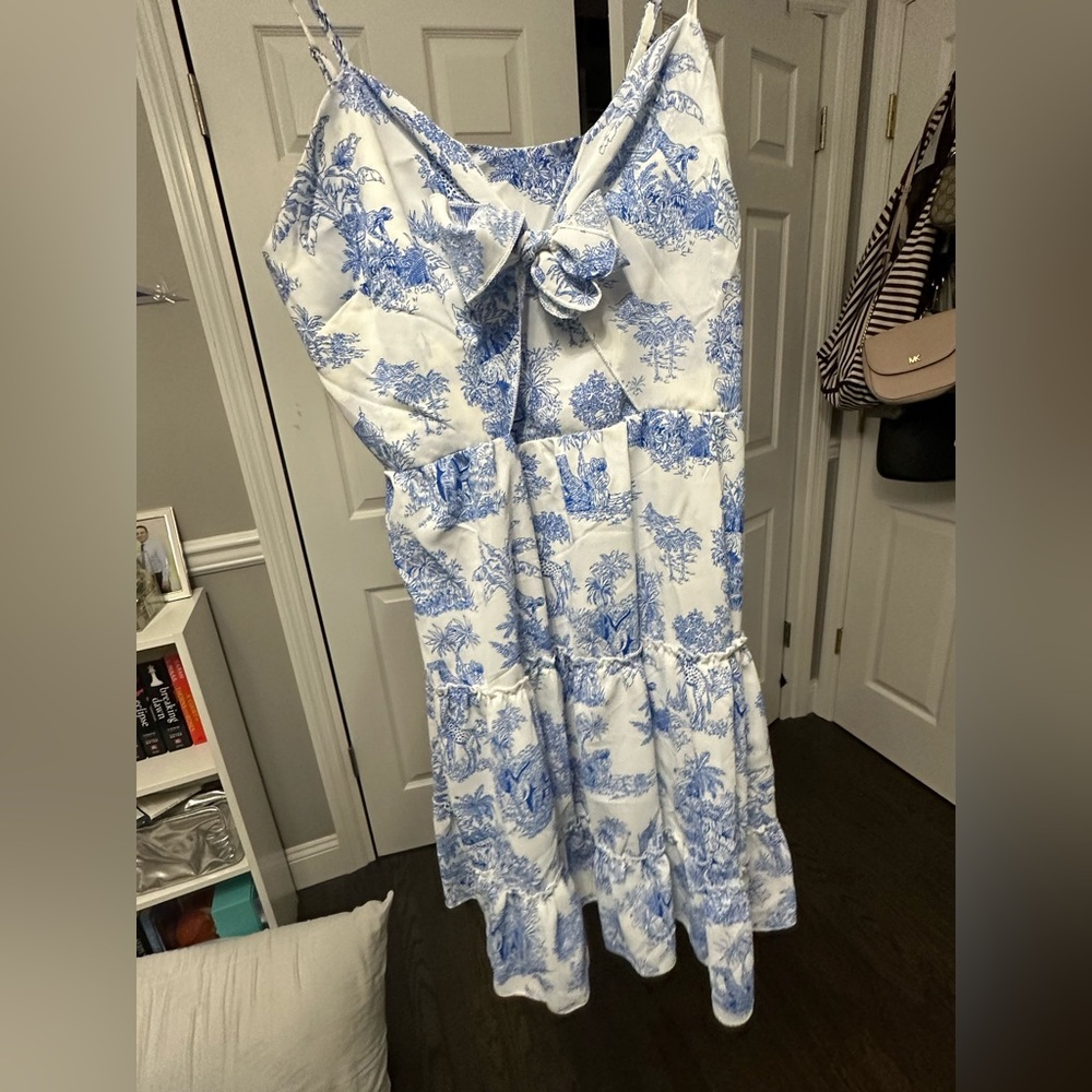 cider dress pretyh blue